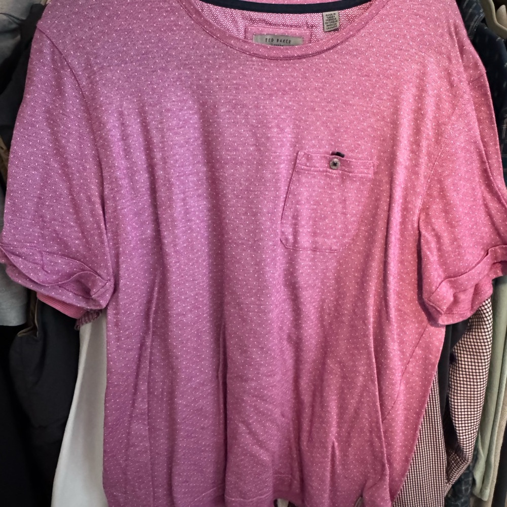 Ted Baker Fuchsia Patterned Top
